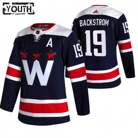 Kinder Eishockey Washington Capitals Trikot Nicklas Backstrom 19 2020-21 Ausweich Authentic